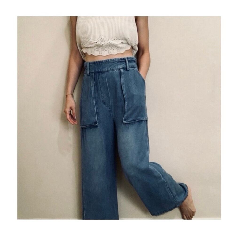 Young Fabulous & Broke Saidie Wide Leg Jeans size Medium